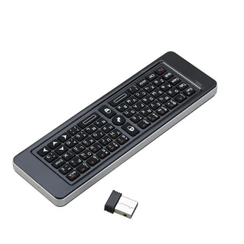 Rii i13 K13 rusă Mini Tastatura Wireless Zbor Air Mouse Combo-uri Mircophone Vorbitor de la Distanță IR de învățare Pentru PC, Smart TV Box 4