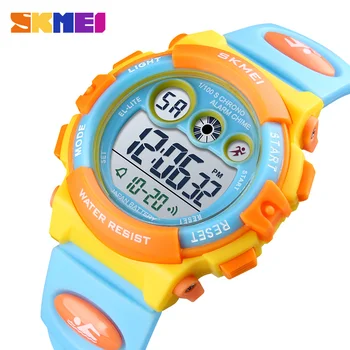 SKMEI Brand Sport Copii Impermeabil Ceas Digital cu LED-uri Copii Ceasuri de Lux Ceas Electronic pentru copii Copii Băieți Fete Cadouri 4