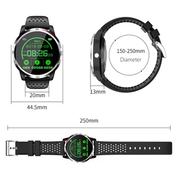 Sport cu GPS Smartwatch Activitate Tracker Tensiunii Arteriale ECG PPG Trupa de Fitness de Sănătate Ceas Telefon Bluetooth Apel Muzica pentru Bărbați 4