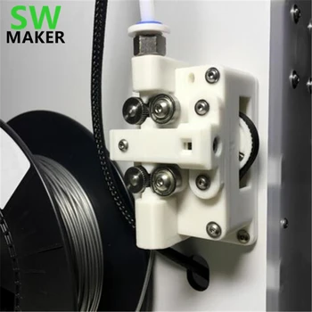 SWMAKER Centură Dublă cu Mașina pe două roți Puternic și Tăcut Bowden Extruder kit pentru DIY Reprap UM ultimaker imprimantă 3D piese 4