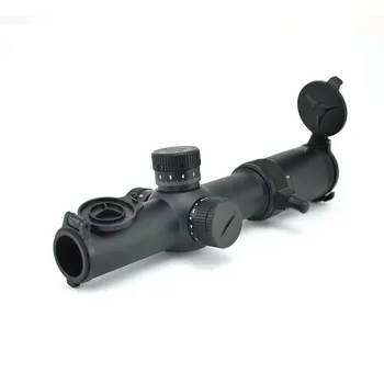 TOTEN 1-8x26 Primul Plan Focal Riflescope 1/10 MIL 1cm 0.1 MRAD Ajustarea Reticulului Optica 35mm FFP domeniul de Aplicare W/D 21mm Weaver Monteaza 4