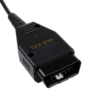VagCOM USB Interfata VagCOM 409.1 KKL OBD2 Cablu Pentru VW Pentru AUDI Negru Cablu de Testare Portabil Scaner de Diagnosticare de pe Instrumentul de Scanare 4