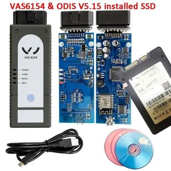 VAS6154 ANGILA v5.15 Instrument de Diagnosticare Auto, în SSD pentru V W/Au-di Mare-t gata de utilizare VAS6154 ANGILA pentru V W masina Scanner wifi 6154 ODIS 4