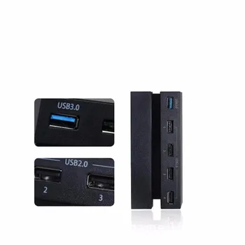 YTTL 5 Porturi USB Hub pentru PS4 USB3.0 2.0 de Mare Viteza de Expansiune Convertoare Adaptor Pentru Consola PS4 4