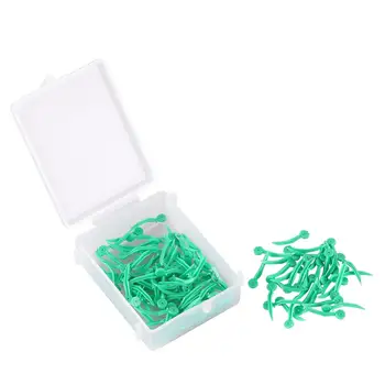 100buc/cutie Dentare de Unică folosință Pană cu Gaură Toate cele 4 Dimensiuni Dinte Decalaj Pană Non-toxice de Grad Medical Plastic Dentist Materiale 5