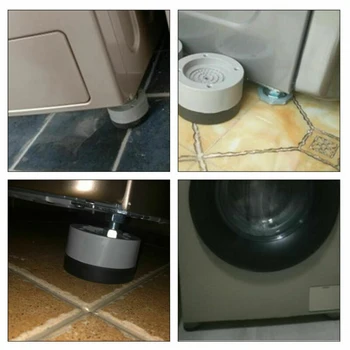 4buc Anti Vibrații Picioare Tampoane Mașină de Spălat covor de Cauciuc Anti-Vibrații Pad Uscător de Universal Fix Non-Alunecare Pad 5