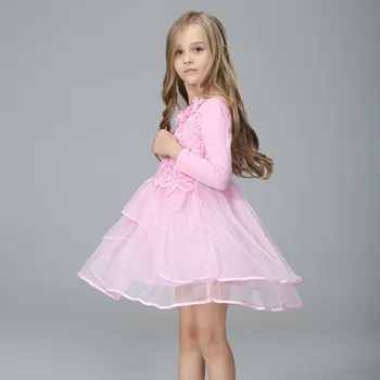 AiLe Iepure Fata Rochie de Flori Prințesă tutu petrecere, cadou de nunta, voal, flori fata rochie pentru copii rochie roz verde macarons k1 5