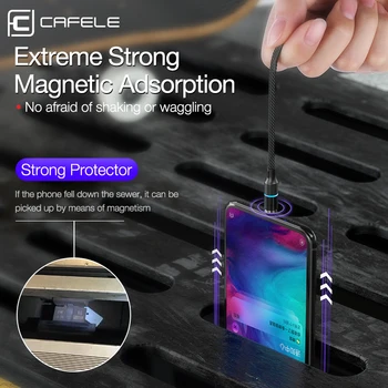Cafele 5A Super-rapid de încărcare QC4.0 Magnetic Cablu USB C de Încărcare Tip C Cablu Pentru Huawei P30 P20 P10 Pereche 20 Pro Lite Încărcător 5