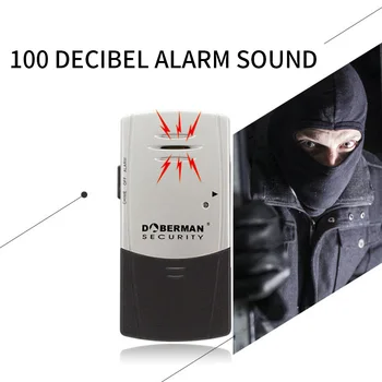 Doberman SE-0102A Senzor de Vibrații de Alarmă Acasă Magazin Ușă Și Geam de Securitate Wireless Antiefractie Echipamente 5