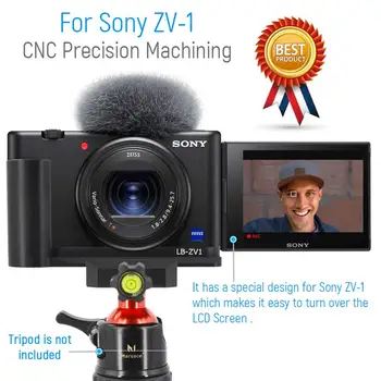 Eliberare rapidă L Placa Suport Suportul de Prindere de Mână pentru Sony ZV1 Camera Arca-Swiss Standard Partea de Montare Placă 5