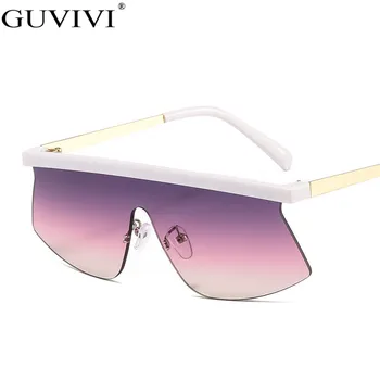 Fără ramă, Ochelari de Soare Femei 2020 Epocă Steampunk ochelari de Soare Barbati de Brand Designer de Gradient Masca Punk ochelari de Soare UV400 Ochelari 5