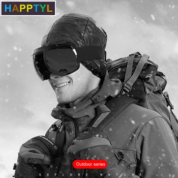 HAPPTYL 1buc Alpinism, Schi Pălăria în aer liber, Waterproof, Windproof Rață Jos Șapca de Iarnă pentru Bărbați Și Femei de Schi Capac 5