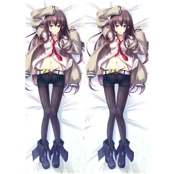 Hot Anime Steins Gate pernă Acoperă Dakimakura cazul de fata Sexy 3D față-verso, lenjerie de Pat Îmbrățișându Corp față de pernă personaliza SG01A 5