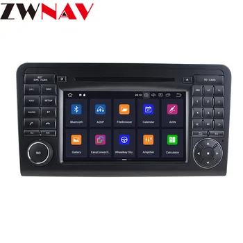 IPS 4G+de 64GB, Android 9.0 CAR DVD player Pentru Mercedes-Benz GL X164/ML-W164 2005-2012 navigatie GPS radio stereo BT Wifi unitatea de cap 5
