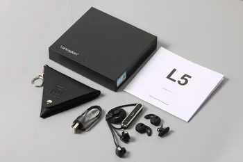 Langsdom L5 Bluetooth en-gros de Căști fără Fir, Căști cu Microfon rezistent la apa IPX5 Pavilioane bass stereo pentru iphone xiaomi android 5