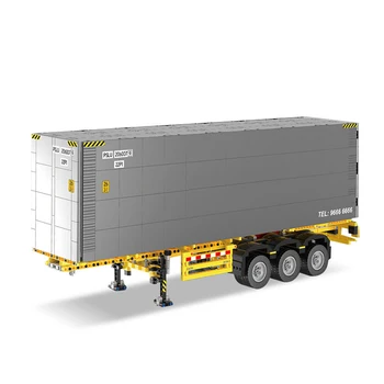 MOC Technic Masina de Serie Arocs Camion Auto Cargo Container de Transport de Model Kit de Blocuri Caramizi Compatibile Cu 42043 Jucarii 5