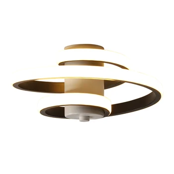 Noi Moderne Spirală LED Lumini Plafon Pentru Coridor, Culoar Scara Bedroom Villa Bucătărie de Iluminat de Interior Decorativ Simplu Lămpi 5