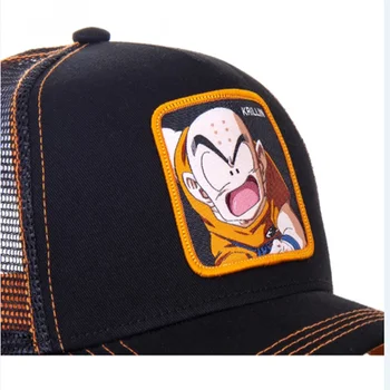 Noul Brand Krillin Snapback Bumbac Șapcă De Baseball Bărbați Femei Hip Hop Tata Plasă Sapca Trucker Hat Dropshipping 5