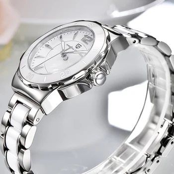 Pagani Proiectare femei ceasuri din oțel inoxidabil cuarț bărbați ceas de mână de moda casual, ceasuri sport Japonia mișcarea ceas rezistent la apa 5
