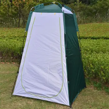 Portabele de Confidențialitate Duș Cort Detașabil de Blocare UV Dressing vestiar în aer Liber pentru Plaja Camping care pleacă Accesorii 5