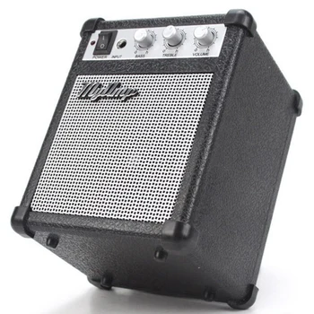 Retro Replica Chitara Amplificator De Înaltă Fidelitate / Amplificatorul Audio Portabil Difuzor / Amplificator Audio Mini Chitara Difuzoare Bass Stereo 5
