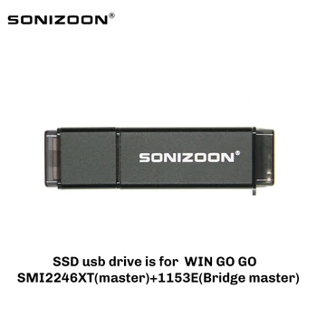 SONIZOON SSD DE WINTOGO stare Solidă USB3.1 USB3.0 128GB, 256GB Hard Disk Portabil Solid state DrivePC 5