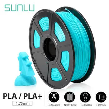 SUNLU Imprimantă 3D cu Filament 1KG PLA 1,75 mm PLA+ Imprimanta 3D Filament Filament Miros Redus Dimensional Precizia +/- 0.02 mm 2.2 KG 5
