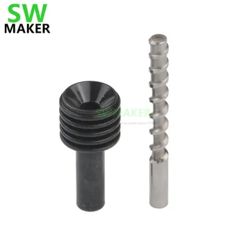 SWMAKER 1set Ceramice Praf de Noroi Extruder Șurub de Micro Gât Feed Rod + Feed butoi Imprimantă 3D piese 5