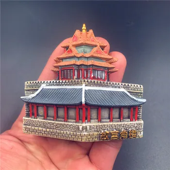 Tian an Men, Templul Cerului, Palatul Muzeu Tsinghua Grădină Chineză Stil de Suveniruri 3D Frigider Autocolant Magneți de Frigider 5