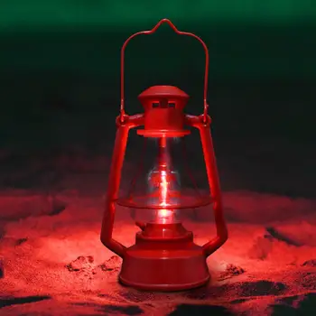 Vintage Piedestal Kerosen Ulei/LED Felinar Lampa de Masa Mediteraneene Stil Modern Decor Lampă Portabilă 5