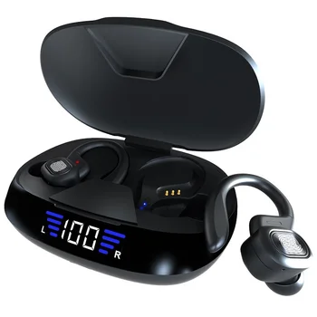 Wireless Căști Bluetooth V5.0 TWS Căști fără Fir Bluetooth LED Cu 2600mAh Power Bank Căști Cu Microfon 5