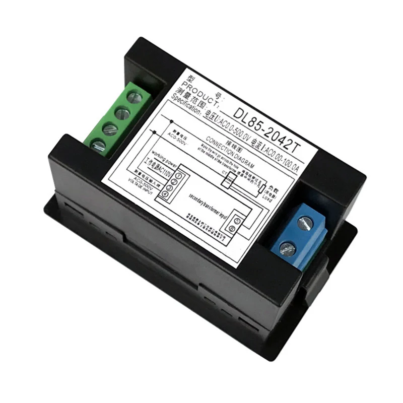 1 buc Digital Voltmetru Ampermetru AC 500V 100A Panel Amp Volt Tensiune Curent Metru Tester 0.39