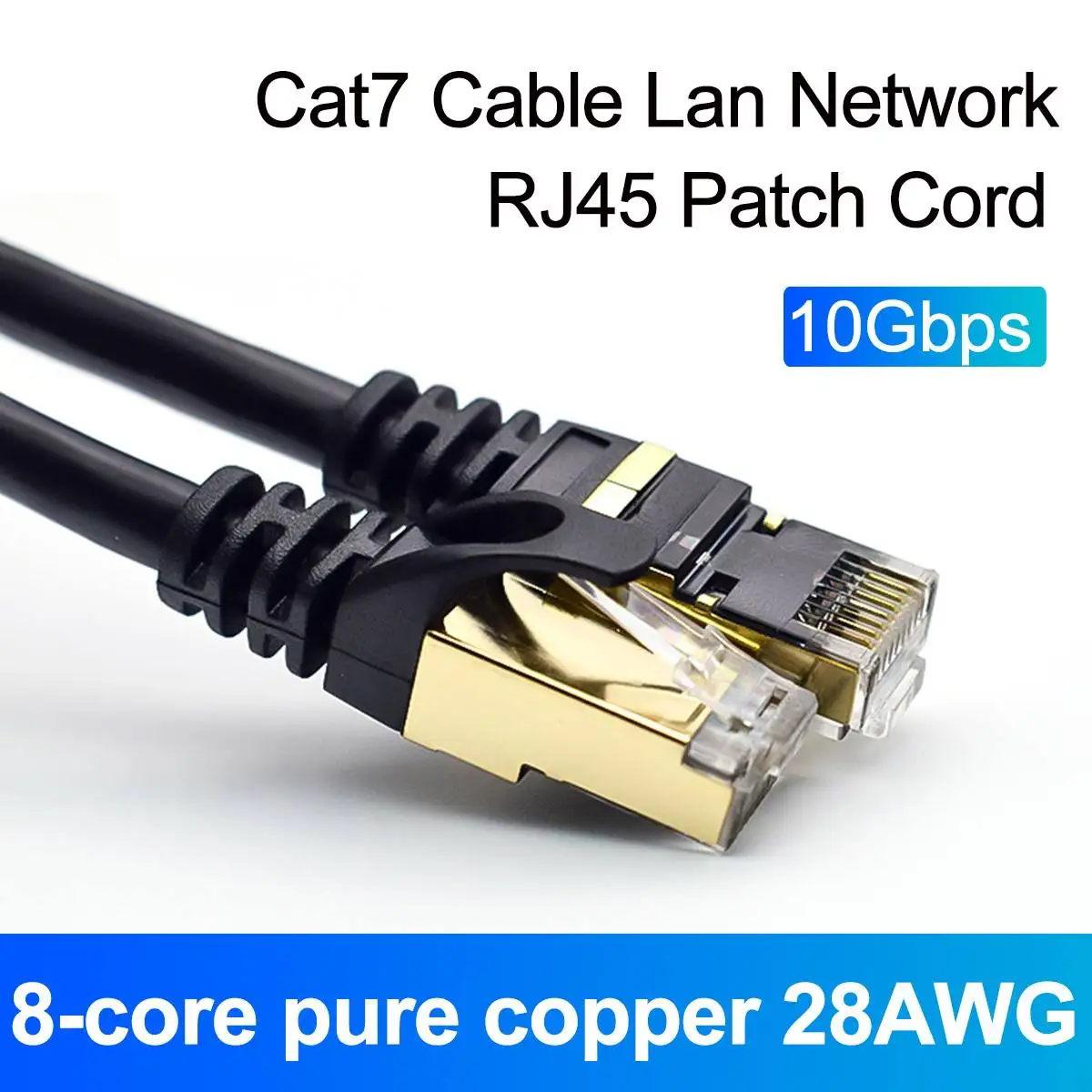 10m 15m 20m Cat7 Cablu Ethernet Cablu Patch UTP Cablu Lan RJ45 pentru Calculator,Rețele de Cabluri Cat6 Patch Cord Compatibil 0