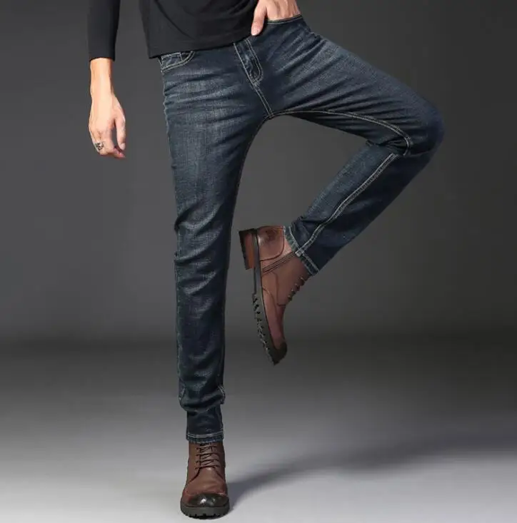 2020 Design Nou Toamna Barbati Blugi De Moda Pe Vânzări La Cald De Înaltă Calitate, Pantaloni Lungi Pentru Bărbați 0