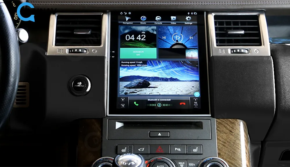 2din Android radio auto Navigație GPS player Pentru a-Land Rover Range Sport L320 2005-2013 stereo Auto multimedia Player Verticale 0