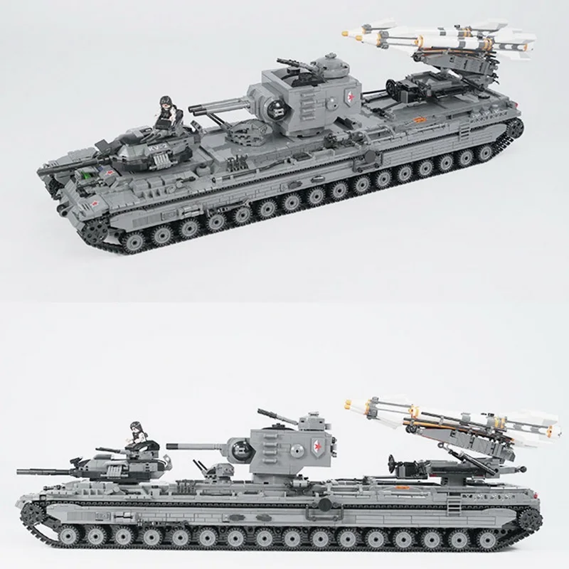 3663PCS Tanc Principal de Luptă Model Blocuri Tumblr Tehnica Militară Compatibil WW2 Armata Soldat Jucărie Cărămizi Cadou Pentru Copii 0