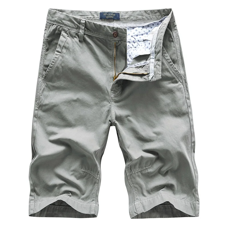 4 Culori pentru Bărbați pantaloni Scurți de Marfă de Vară 2020 Nou Stil Clasic Bumbac Bermude Casual Secțiune Subțire Pantaloni scurti Brand de sex Masculin 0