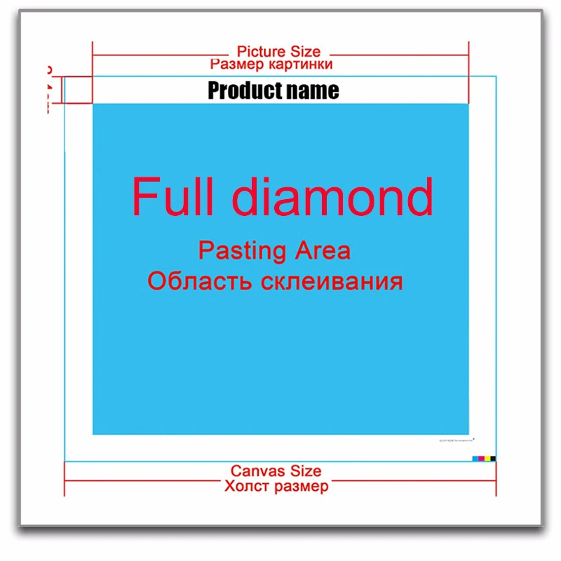 Burghiu plin de Pătrat 5D DIY Diamant Pictura 