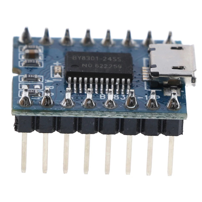 BY8301-16P SSOP2 Aduio Serial Vocea SPI FLASH Module 3W Amplificator Micro USB Instrument de Piese 0