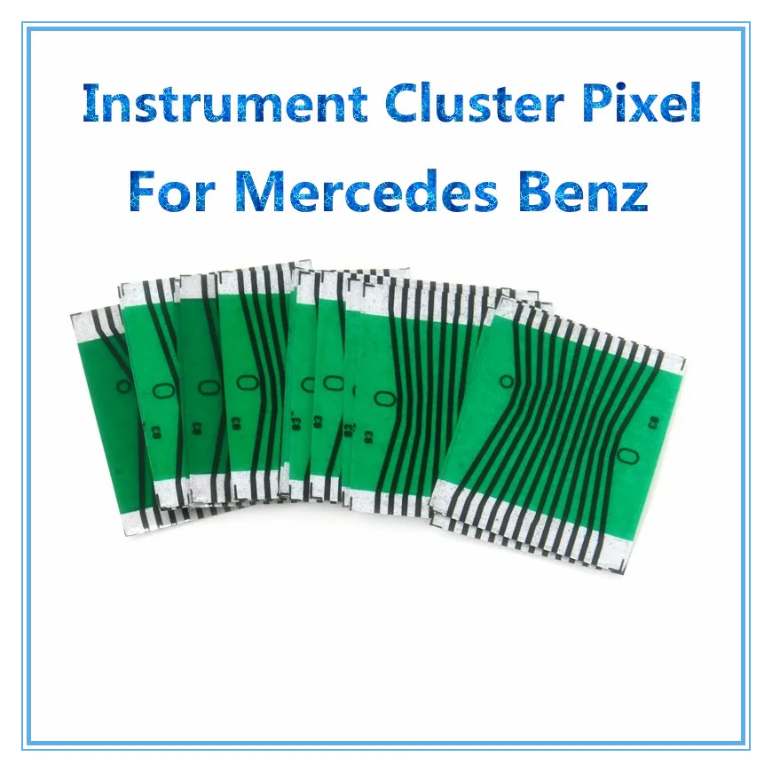 Calitate de TOP 10lot=30buc Pentru Mercedes Cluster Instrument de Reparare Pixel Cablu,Tv LCD Panglica Instrument de Reparații Pentru Benz W202 W210 0