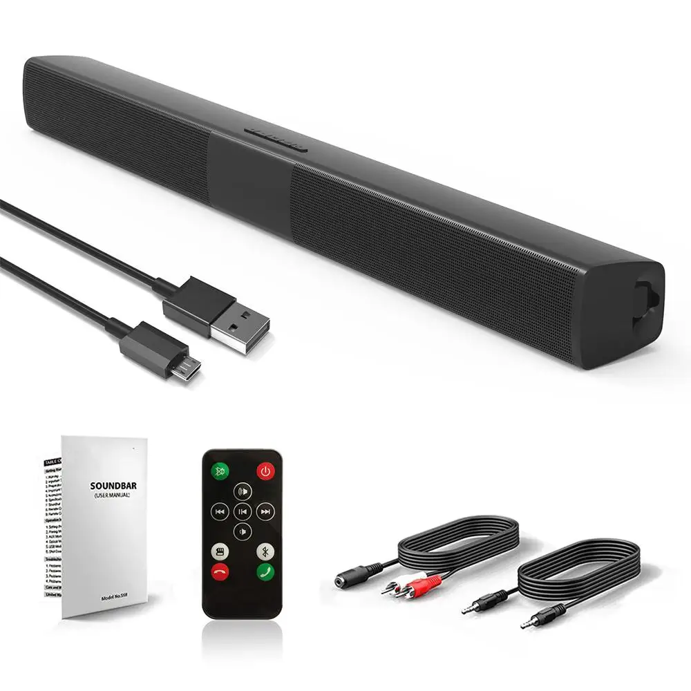 Difuzor Bluetooth pentru bara de sunet pentru tv Wireless Stereo Surround Tv vorbitori de Familie Difuzor Suport de Control de la Distanță de Familie Sound bar 0