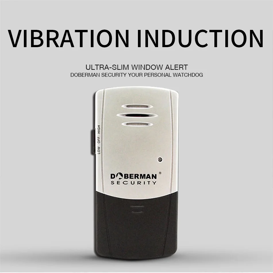 Doberman SE-0102A Senzor de Vibrații de Alarmă Acasă Magazin Ușă Și Geam de Securitate Wireless Antiefractie Echipamente 0