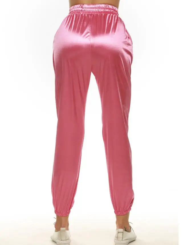 Femeile par Ud Dantelă-up Casual Pantaloni 2019 New Street Hot de Moda de Înaltă talie Pantaloni 0