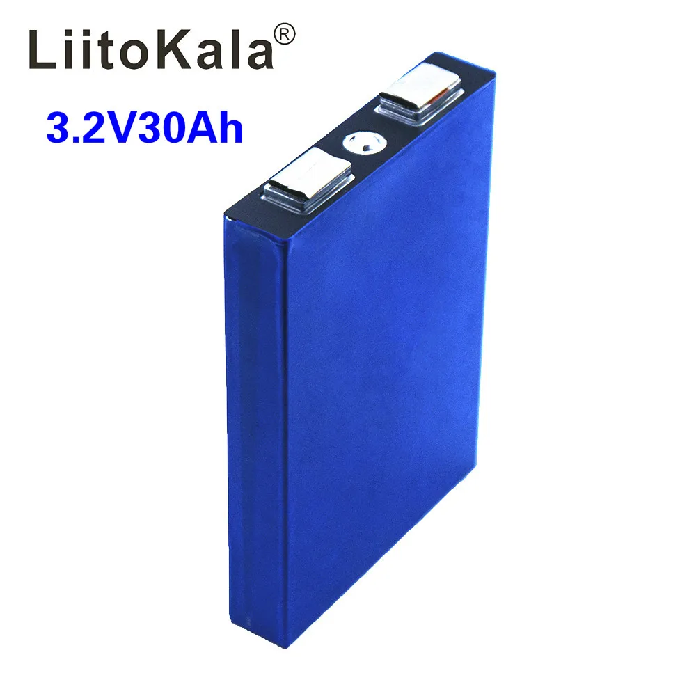 LiitoKala LiFePo4 3.2 V 30AH 5C acumulator litiu bateria pentru diy 12V lifepo4 e-bike e scuter roata scaun AGV masina de Golf 0