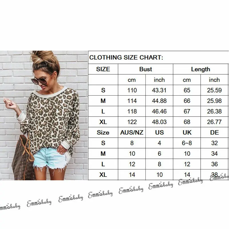 Moda coreeană Mânecă Lungă Pierde Leopard Topuri Doamna Moale Cald Streetwear Pulover Casual pentru Femei Bluza Pulover Haine de Iarna cald 0