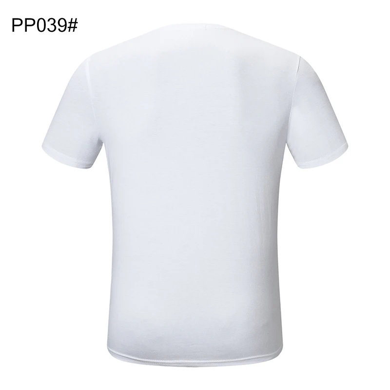 Modă de Culoare Solidă tricou Barbati Sport cu mânecă Scurtă T-shirt de Sus Strada Hip-hop Stil 3D Imprimate Plein Craniu T-shirt Scurt 0