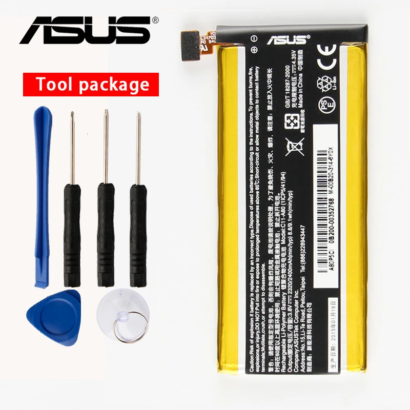 Original ASUS Mare Capacitate A80 Telefon Bateriei Pentru Asus PadFone Infinity A80 A86 C11-A80 2400mAh 0