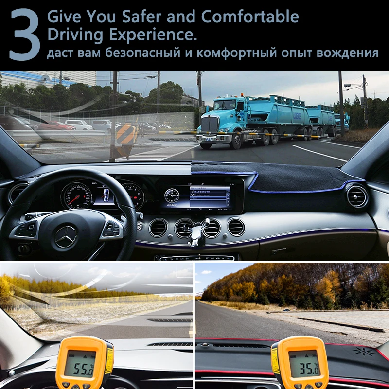 Tabloul de bord Capacul de Protecție Pad pentru Honda City 2008~Accesorii Auto de Bord Parasolar Covor GM2 GM3 2009 2010 2013 0