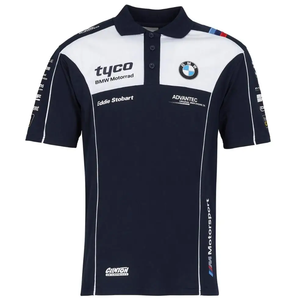 Tyco Motorrad BMW Oficila tricou Polo padoc pitline teamwear curse de motociclete echipa de bărbați 0