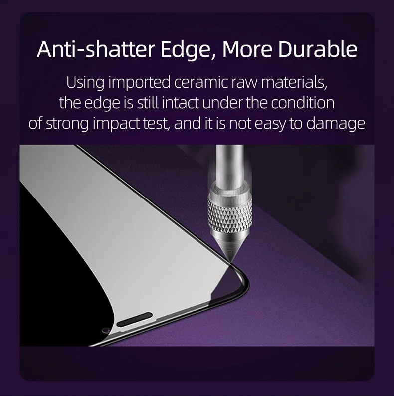 10buc Nou de Confidențialitate Ceramice Film Pentru iPhone 12 Mini 11 Pro XR X XS Max Antispy Moale Protector de Ecran Pe iPhone 8 7 6S Plus SE2020 1